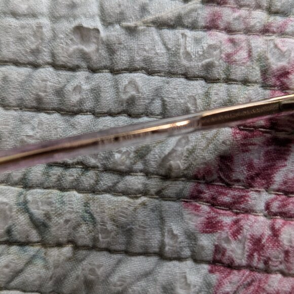 Silhouette Eyeglasses Oversize Clear Purple PinkGold Austria SPX M1756 56 12 130 - Picture 6 of 12